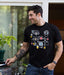 Beer Brewing Schematic | Home Brewer, Homebrew Production Chart Unisex T-Shirt -Adult,XL Black - The Beer Connoisseur® Store