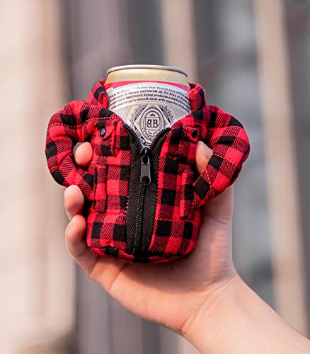 Beverage Jacket Can Cover Drink Insulated Coolers For 12oz Fun Gifts for Family and Fiends - The Beer Connoisseur® Store
