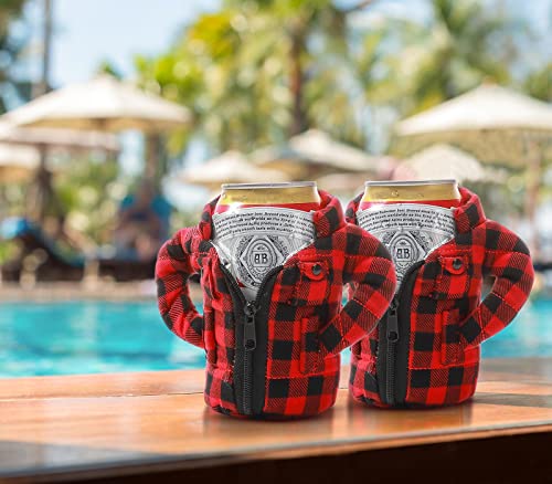 Beverage Jacket Can Cover Drink Insulated Coolers For 12oz Fun Gifts for Family and Fiends - The Beer Connoisseur® Store