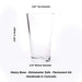 Black Lantern Pint Glasses– Beer Glass and Pint Glass Set of 2 – Forest and Animals Design - Kitchen Glasses and Everyday Drinkware - The Beer Connoisseur® Store