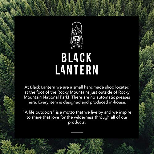 Black Lantern Pint Glasses – Handmade Craft Beer Glasses and Bar Glassware, All Purpose Drinking Glasses for the Kitchen and Bar, Pine Tree Forest Design, Set of 2 Craft Beer Glasses - The Beer Connoisseur® Store