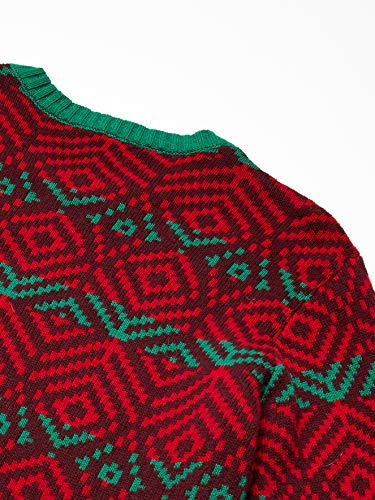 Blizzard Bay Men's Santa Beer Shots Sweater, red, Medium - The Beer Connoisseur® Store
