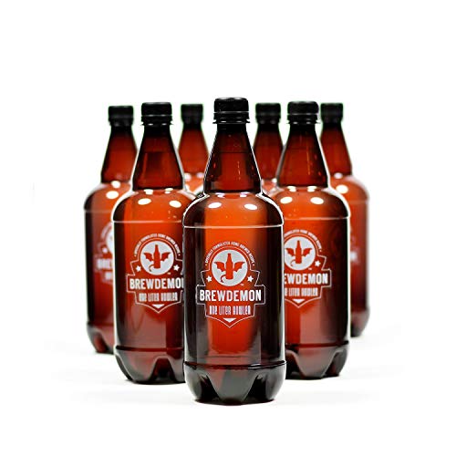 BrewDemon Craft Beer Brewing Kit with Bottles - Conical Fermenter Eliminates Sediment and Makes Great Tasting Home Made Beer - The Beer Connoisseur® Store