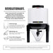 BrewDemon Craft Beer Brewing Kit with Bottles - Conical Fermenter Eliminates Sediment and Makes Great Tasting Home Made Beer - The Beer Connoisseur® Store
