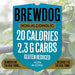 BrewDog 12-Pack of Elvis | Non-Alcoholic | 20 Calories 2.3g Carbs Per Serving | 12oz Cans - The Beer Connoisseur® Store