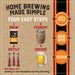 Brewferm Buckrider Belgian Homebrewing Premium Deluxe Brew Kit - Wicked Wheat Premium Deluxe Craft Brew Mix - No Boil - Makes 15 Liters/ 4 gallons - The Beer Connoisseur® Store