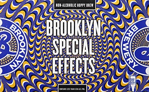 Brooklyn Special Effects Hoppy Non Alcoholic Brew, 6 Pk, 12 Oz Cans, 0.4% Abv, 12 Fl Oz, Pack Of 6 - The Beer Connoisseur® Store