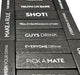 Buzzed Blocks Adult Drinking Game - 54 Blocks with Hilarious Drinking Commands and Games on 40 of Them | Perfect Pregame Party Starter | Entertaining Party Game for Adults | Novelty Funny Gift (Black) - The Beer Connoisseur® Store