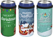 CaSZLUTION 3PCS Christmas Drink Can Sleeves Slim Beer Can Cooler Insulators Neoprene Slim Can Skin Covers 12OZ Beer Bottle Sleeves Holder Xmas Neoprene Can Coolier Sleeve - The Beer Connoisseur® Store