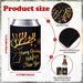 Christmas Beer Can Coolers Sleeves Bulk 12 Pcs Black Gold Xmas Holiday Can Insulated Covers for Christmas Party Decorations Supplies-neoprene Coolers for 4.9 x 3.8 Inch Canned Beverages, Bottle, Drink - The Beer Connoisseur® Store