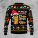 Christmas Beer Ugly Christmas Sweater For Men & Women, Beer Ugly Pattern Christmas Sweater, Funny Beer Ugly Crew Neck Christmas Sweater, Mystery Pattern Christmas Sweater For Adult - The Beer Connoisseur® Store