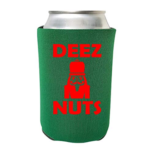 Christmas Coolies - Funny Holiday Can Cooler Pack of 4 - Alcohol Gift for Christmas Party, White Elephant, or Stocking Stuffer - The Beer Connoisseur® Store