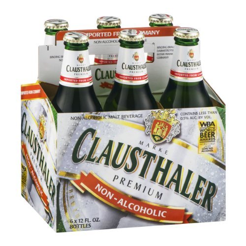 Clausthaler Non-Alcoholic Malt Beverage, 12 Oz (Pack of 6 Bottles) - The Beer Connoisseur® Store