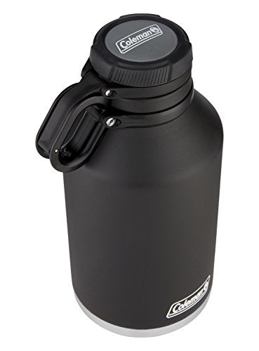 Coleman Insulated Stainless Steel Growler, Black, 64 oz. - The Beer Connoisseur® Store