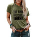 Country Music Shirt for Women You Look Like I Need a Drink T Shirt Short Sleeve Beer Festival Party Tee Shirts Size XL (Army Green) - The Beer Connoisseur® Store