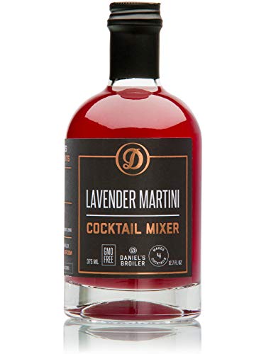 Daniel’s Broiler, Lavender Martini Cocktail Mixer, Straight from our Steakhouse, Just Add Spirits & Garnish, Small Batch Craft Cocktails made with Lavender, Lemon, Cranberry & Organic Sugar (375 ml) - The Beer Connoisseur® Store