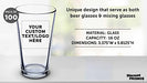 DISCOUNT PROMOS Beer Pint Glasses 16 Ounce Set of 100, Bulk Heavy Duty Glassware for Restaurant, Bar, Clear - The Beer Connoisseur® Store