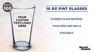 DISCOUNT PROMOS Beer Pint Glasses 16 Ounce Set of 100, Bulk Heavy Duty Glassware for Restaurant, Bar, Clear - The Beer Connoisseur® Store