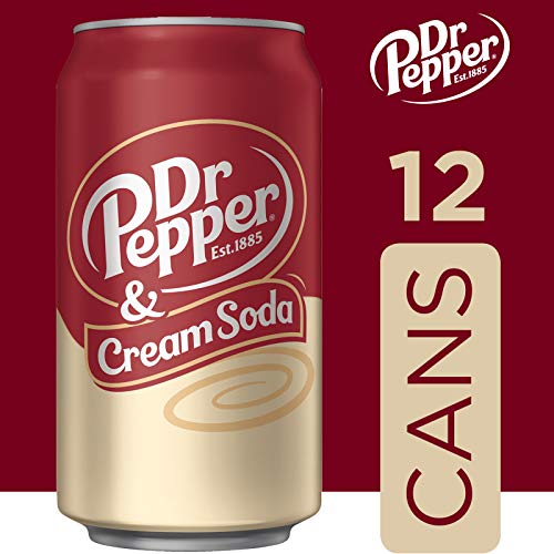 Dr Pepper & Cream Soda, 12 fl oz cans, 12 pack - The Beer Connoisseur® Store