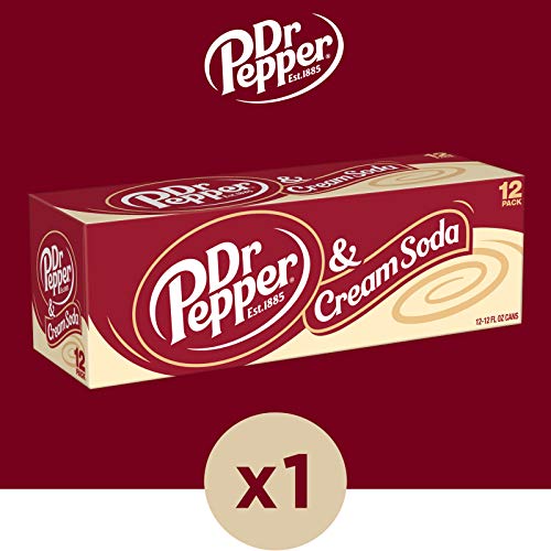 Dr Pepper & Cream Soda, 12 fl oz cans, 12 pack - The Beer Connoisseur® Store