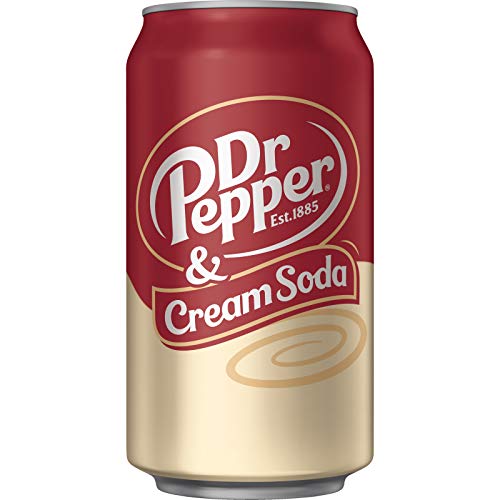 Dr Pepper & Cream Soda, 12 fl oz cans, 12 pack - The Beer Connoisseur® Store