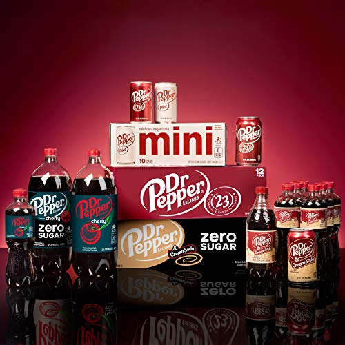 Dr Pepper & Cream Soda, 12 fl oz cans, 12 pack - The Beer Connoisseur® Store