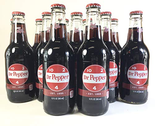 Dr. Pepper Real Sugar Soda, 12 Ounce (12 Bottles) - The Beer Connoisseur® Store