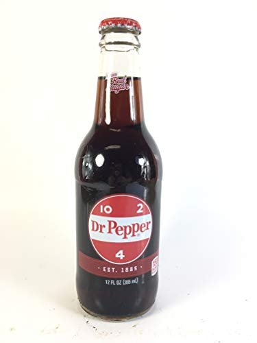 Dr. Pepper Real Sugar Soda, 12 Ounce (12 Bottles) - The Beer Connoisseur® Store