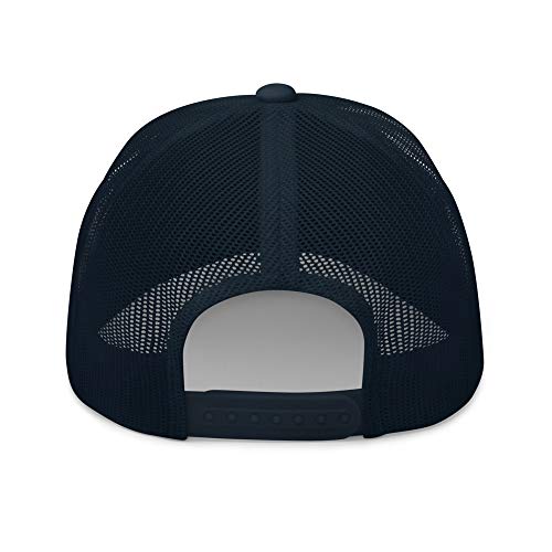 Drink Local - Trucker Beer Cap, Drink Local Beer hat, Trucker, Classic Trucker Beer hat Navy One Size - The Beer Connoisseur® Store