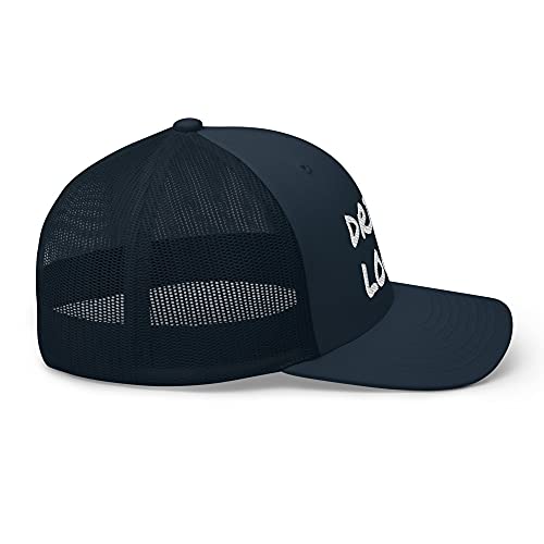 Drink Local - Trucker Beer Cap, Drink Local Beer hat, Trucker, Classic Trucker Beer hat Navy One Size - The Beer Connoisseur® Store