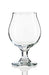 ECODESIGN-US 2 Beer Glasses Belgian Style Stemmed Tulip - 13 oz Lambic Ale Dark Beer Glass - set of 2 w/coasters - Classic Premium Glassware - Birthday Housewarming Bachelor party gift for men idea - The Beer Connoisseur® Store