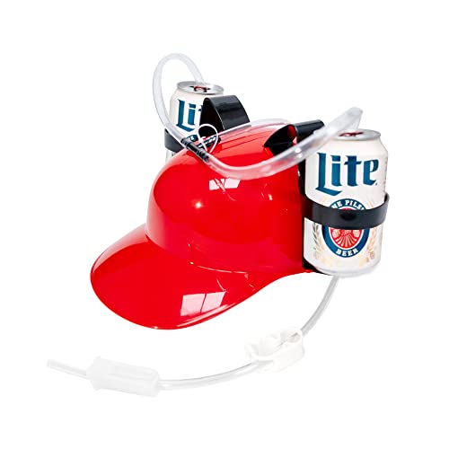 Ekkhysis Beer Hat,Funny Hat for Drinking Soda,beer helmet,drinking accessories Gifts for man - The Beer Connoisseur® Store