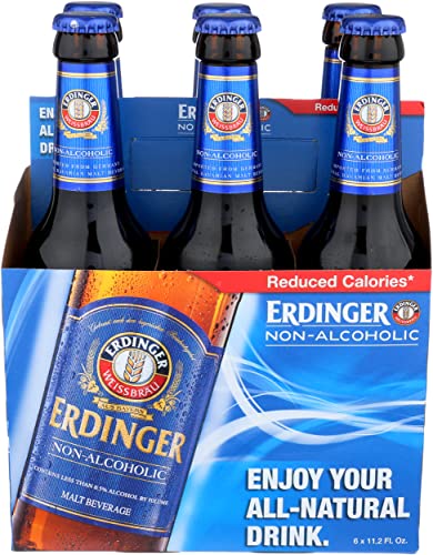 Erdinger Non-alcoholic Weisse, 6pk, 11.3 oz bottles - The Beer Connoisseur® Store