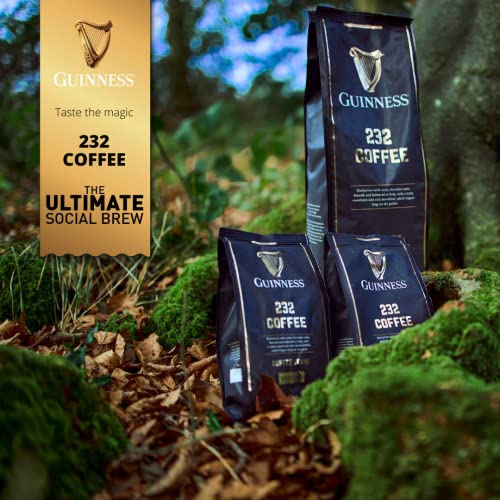 Exclusive, Limited Edition Guinness Coffee '232' Brew by Tiki Tonga Coffee Roasters. Roasted in The United Kingdom (Whole Coffee Beans) - The Beer Connoisseur® Store