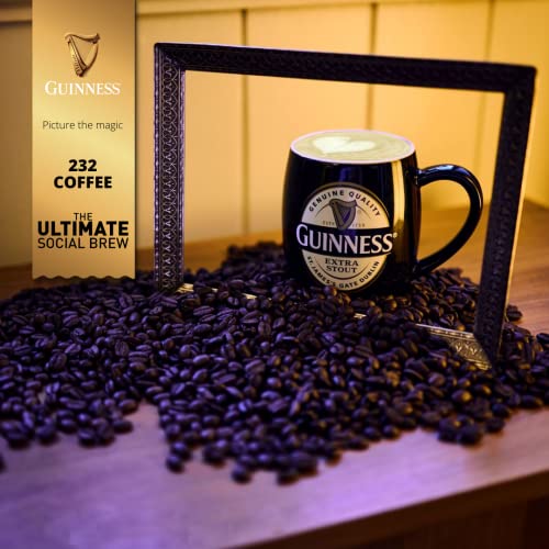 Exclusive, Limited Edition Guinness Coffee '232' Brew by Tiki Tonga Coffee Roasters. Roasted in The United Kingdom (Whole Coffee Beans) - The Beer Connoisseur® Store