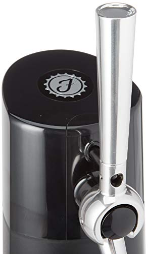 FIZZICS - DraftPour Beer Dispenser - Converts Any Can or Bottle Into a Nitro-Style Draft, Awesome Gift for Beer Lovers - Carbon - The Beer Connoisseur® Store