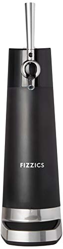 FIZZICS - DraftPour Beer Dispenser - Converts Any Can or Bottle Into a Nitro-Style Draft, Awesome Gift for Beer Lovers - Carbon - The Beer Connoisseur® Store