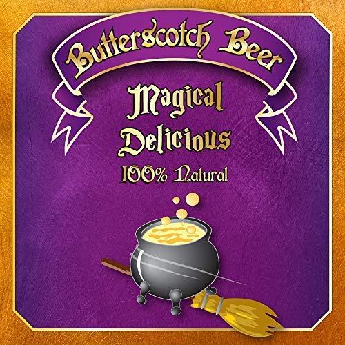 Flying Cauldron Butterscotch Beer 12oz (Pack of 6) Bundle with PrimeTime Direct Keychain Bottle Opener in a PTD Sealed Box - The Beer Connoisseur® Store