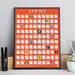 Gift Republic 100 Craft Beer Bucket List Scratch Poster, Multicolor, GR630020 - The Beer Connoisseur® Store