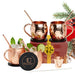 [Gift Set] Mule Science Moscow Mule Mugs Set of 4 | 100% Handcrafted | Food Safe | Copper Mugs with Bonus Accessories | Tarnish Resistant Copper Cups | 16 oz. - The Beer Connoisseur® Store