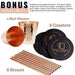 [Gift Set] Mule Science Moscow Mule Mugs Set of 8 (16oz) | Solid Barrel 100% Copper Mugs Set w/ 8 Straws, 8 Coasters & 1 Shot Glass | Handcrafted Tarnish-Resistant Food Grade Lacquer Coat - The Beer Connoisseur® Store