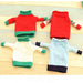 Gofypel Christmas Wine Bottle Covers Ugly Sweater Bottle Ornaments Beer Water Bottle Holders Xmas Table Decor with Hats for Christmas Holiday Party Favors Supplies 4 Set - The Beer Connoisseur® Store