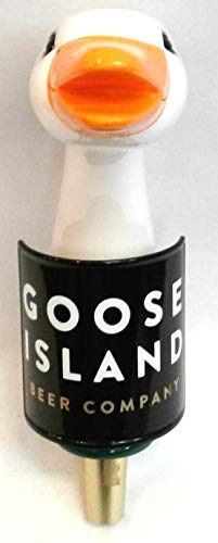 Goose Island Beer Co. Signature White Goose Tap Handle - The Beer Connoisseur® Store