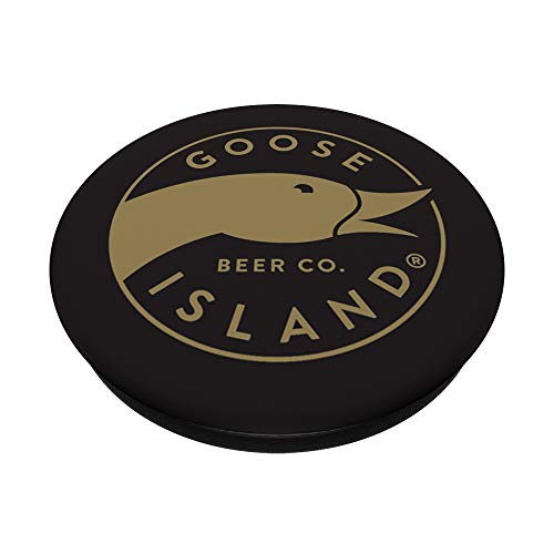 Goose Island Black and Gold PopSockets Stand for Smartphones & Tablets - The Beer Connoisseur® Store
