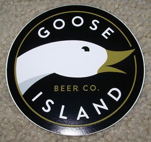 Goose Island Brewery Logo Decal - The Beer Connoisseur® Store