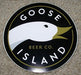 Goose Island Brewery Logo Decal - The Beer Connoisseur® Store