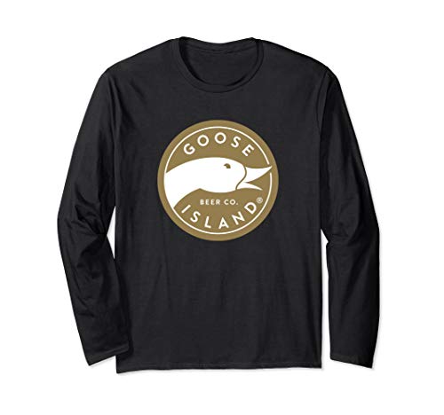 Goose Island Gold Logo Long Sleeve Shirt - The Beer Connoisseur® Store