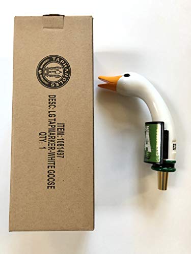 Goose Island India Pale Ale Goose Head Shaped Tap Handle Oval Logo Below 10" Tall - The Beer Connoisseur® Store