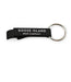Goose Island Keychain Bottle Opener - Black - The Beer Connoisseur® Store