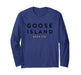 Goose Island Stacked Logo Long Sleeve Shirt - The Beer Connoisseur® Store